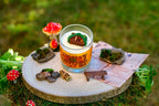 Land of the Halflings shire inspired fantasy candle by EverWonder on woodland setting